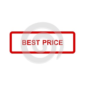 Best price icon vector