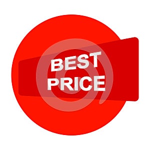 Best price icon vector