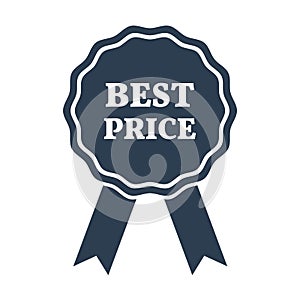 Best price icon on white background.