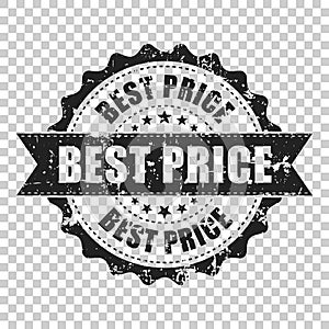 Best price sale scratch grunge rubber stamp. Vector illustration