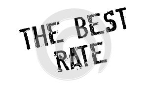 The Best Rate rubber stamp