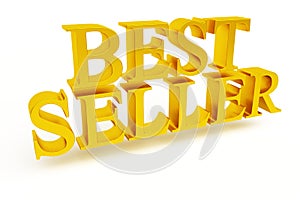 Best Seller 3d Gold Text