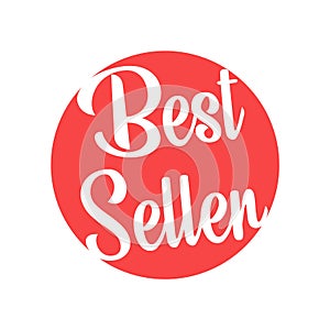 Best seller label design vector eps 10