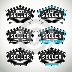 Best seller seals and badges photo
