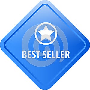 Best seller web button