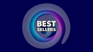 Best sellers. Special offer price sign. Vector photo