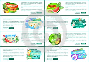 Best Super Discount Banners Vector Illustration