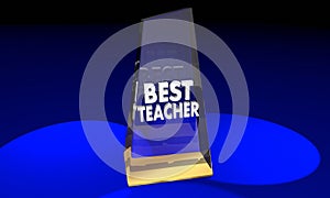 Best Teacher Educator Award Prize Recognition photo