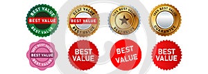 best value circle stamp and seal emblem sign for special recommended special product