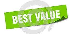 best value sticker.