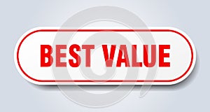 best value sticker.