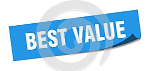 best value sticker.