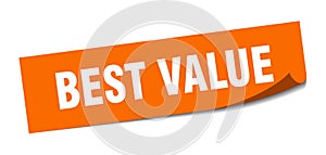 best value sticker.