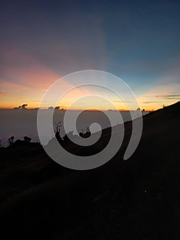 The best view mount merbabu