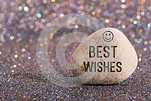 Best wishes on stone