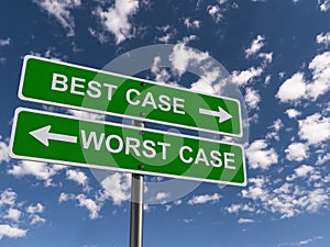 Best and worst case guideposts photo