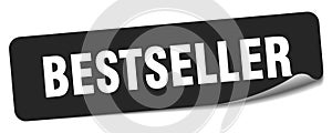 bestseller sticker. bestseller label