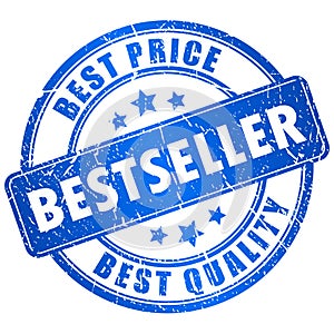 Bestseller vector stamp