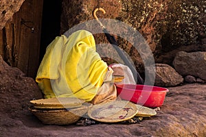 Bet Maryam Church, St. Mary Church in Lalibela, Ethiopia