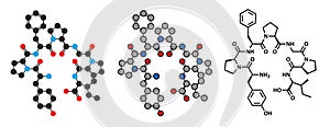 Beta-casomorphin peptide 7 molecule. Breakdown product of casein that may play a role in human diseases