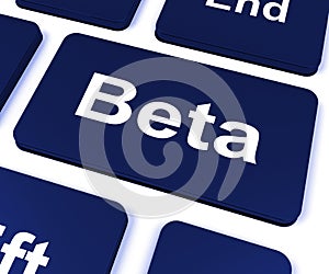 Beta Key Shows Development Or Demo Version