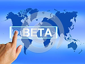 Beta Map Refers to an Internet Trial or Demo