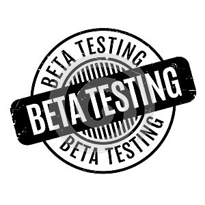 Beta Testing rubber stamp