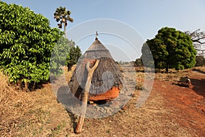 Betammaribe, granary, Benin photo