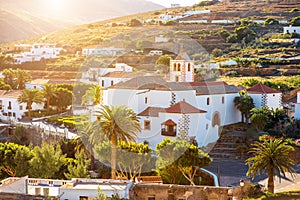 Betancuria village on Fuerteventura island