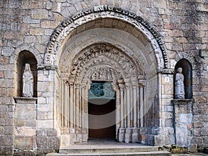 Betanzos church entrance