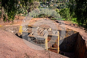 Bete Giyorgis, Church of Saint George, Lalibela, Ethiopia