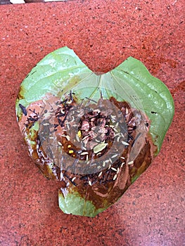 Betel leaves or Paan