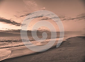 Bethany Beach Delaware As Dawn Breaks