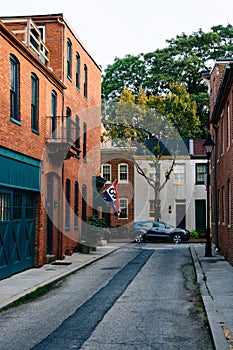 Bethel Street in Fells Point, Baltimore, Maryland