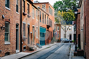 Bethel Street in Fells Point, Baltimore, Maryland