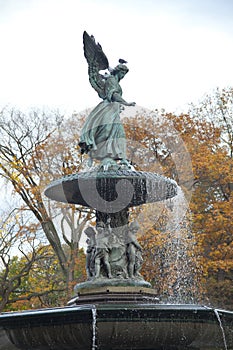 Bethesda Fountain in Central Park