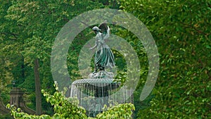 Bethesda Fountain in the Central Park, New York