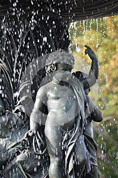 Bethesda Fountain cherubim