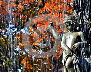 Bethesda Fountain cherubim