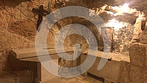 Bethlehem, Palestine - basements of the church part 4