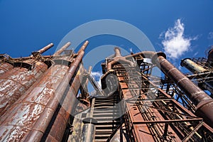 Bethlehem Steel steelmaking manufacturing plant in Pennsylvania