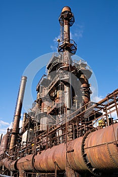 Bethlehem Steel steelmaking manufacturing plant in Pennsylvania