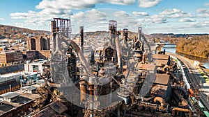 Bethlehem Steel steelmaking manufacturing plant in Pennsylvania