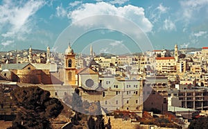 Bethlehem: view of historical part photo