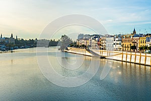 Betis Street in Seville, Andalusia, Seville