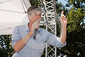 Beto O`Rourke Democrat Texas Campaigns for Senate