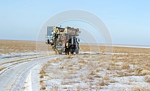 Betpakdala steppe southern kazakhstan