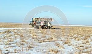 Betpakdala steppe southern kazakhstan