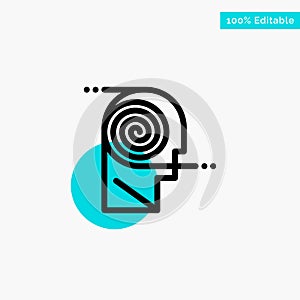 Better, Comprehension, Definition, Learning, Study turquoise highlight circle point Vector icon photo
