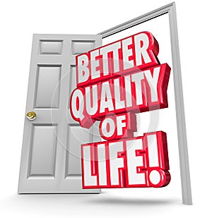 Better Quality of Life Improve Situation Open Door
